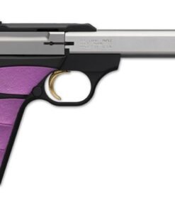 Browning Buck Mark Plus 22LR Stainless Steel with Fuchsia Grips