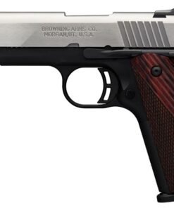Browning 1911-380 Black Label Medallion Stainless Full-Size Pistol with 3-Dot Sights