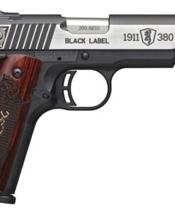 Browning 1911-380 Black Label Medallion 380 ACP with Neo-Classical American Engraving